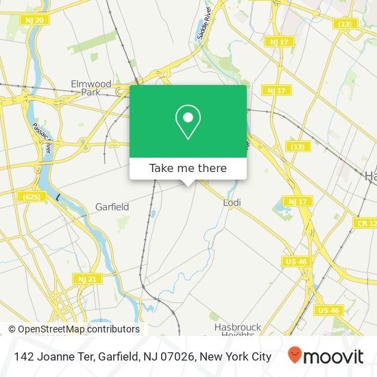 142 Joanne Ter, Garfield, NJ 07026 map