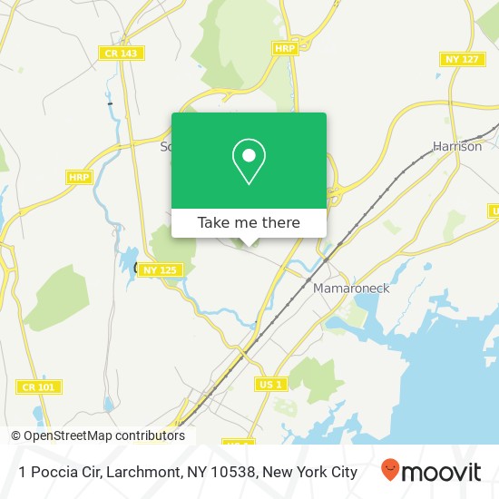 1 Poccia Cir, Larchmont, NY 10538 map