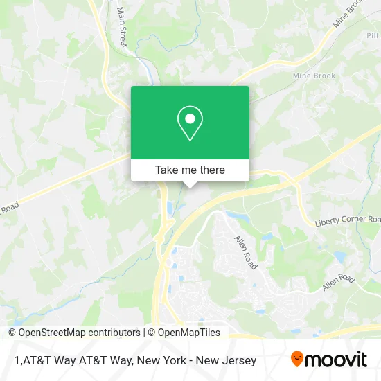 Mapa de 1,AT&T Way AT&T Way