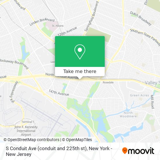 Mapa de S Conduit Ave (conduit and 225th st)