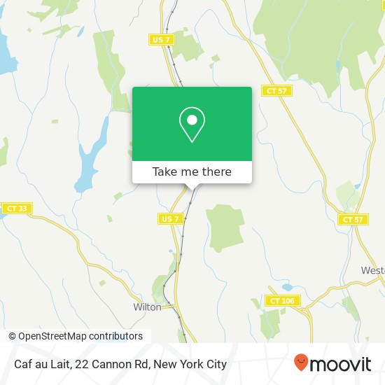 Caf au Lait, 22 Cannon Rd map