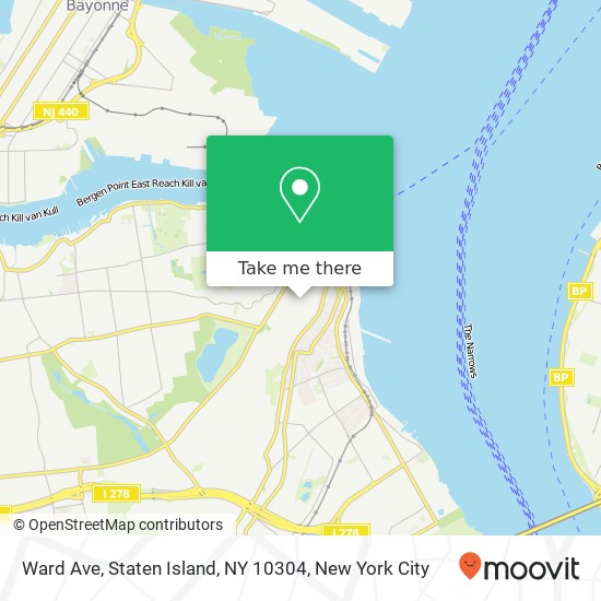 Ward Ave, Staten Island, NY 10304 map