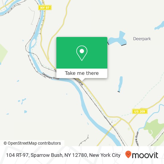104 RT-97, Sparrow Bush, NY 12780 map