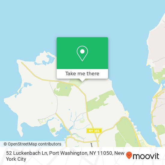 52 Luckenbach Ln, Port Washington, NY 11050 map