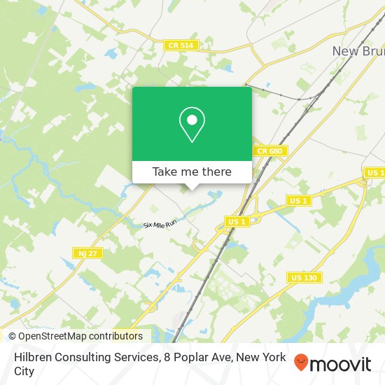 Hilbren Consulting Services, 8 Poplar Ave map