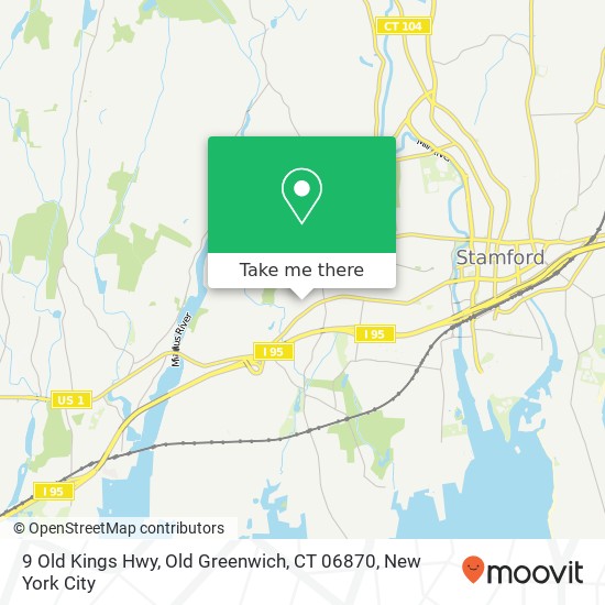 Mapa de 9 Old Kings Hwy, Old Greenwich, CT 06870