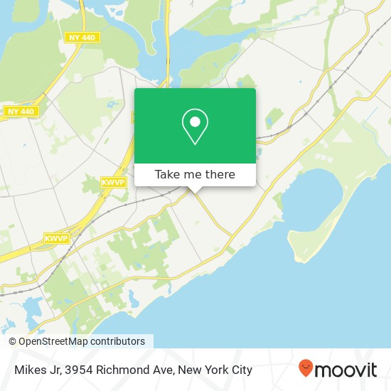 Mapa de Mikes Jr, 3954 Richmond Ave
