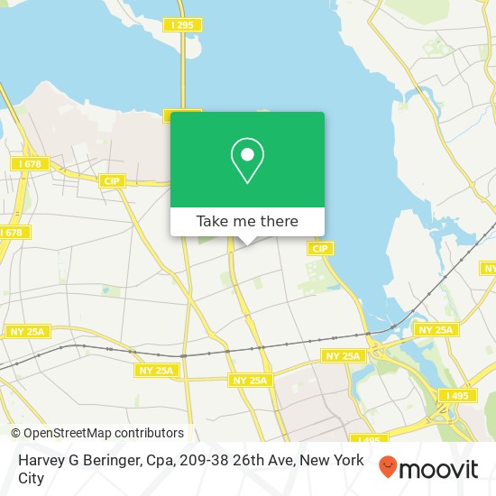 Mapa de Harvey G Beringer, Cpa, 209-38 26th Ave