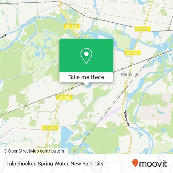 Mapa de Tulpehocken Spring Water