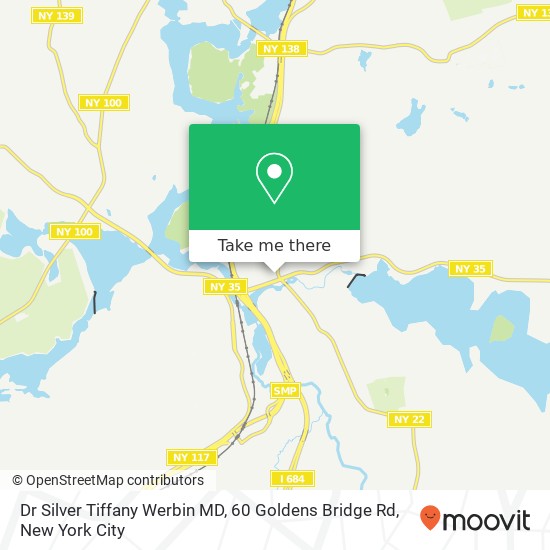 Dr Silver Tiffany Werbin MD, 60 Goldens Bridge Rd map