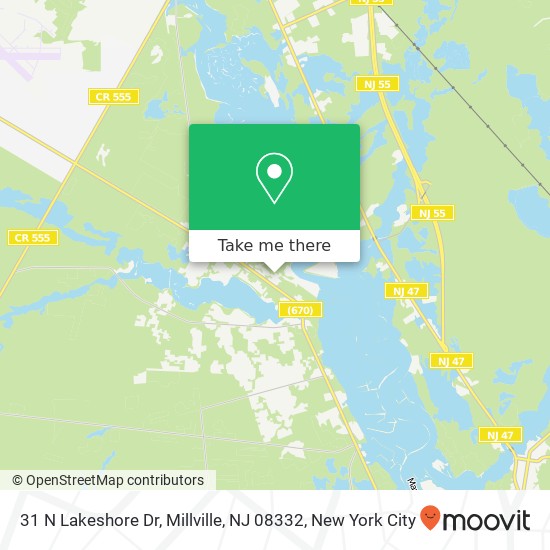 31 N Lakeshore Dr, Millville, NJ 08332 map