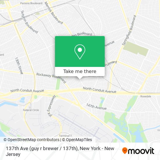 Mapa de 137th Ave (guy r brewer / 137th)