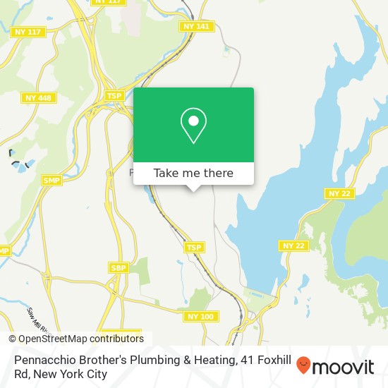 Pennacchio Brother's Plumbing & Heating, 41 Foxhill Rd map