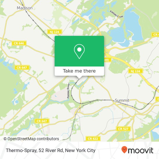 Thermo-Spray, 52 River Rd map