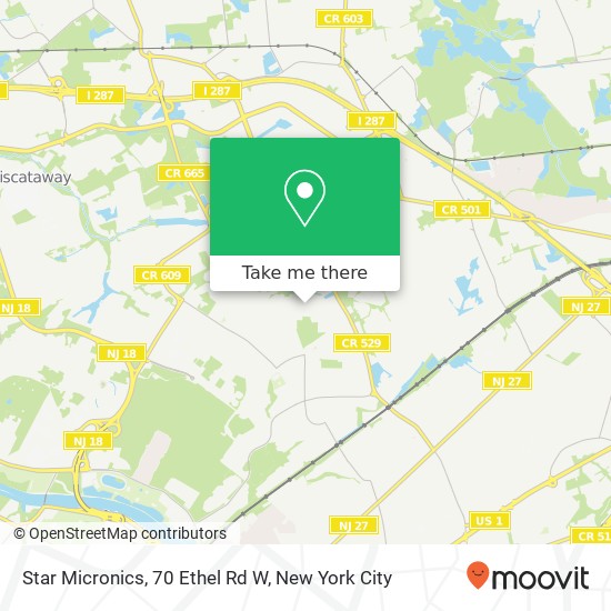 Star Micronics, 70 Ethel Rd W map