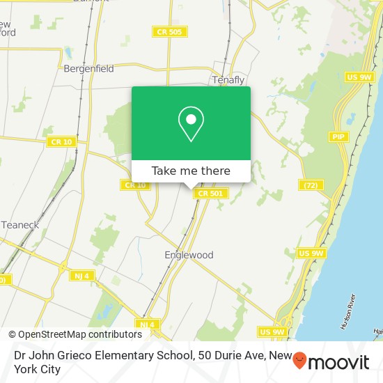 Dr John Grieco Elementary School, 50 Durie Ave map