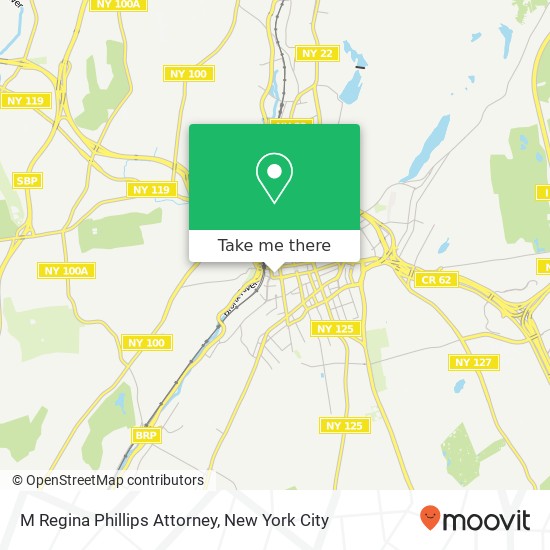 Mapa de M Regina Phillips Attorney, 11 Martine Ave