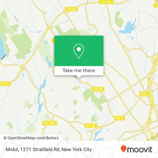 Mobil, 1271 Stratfield Rd map