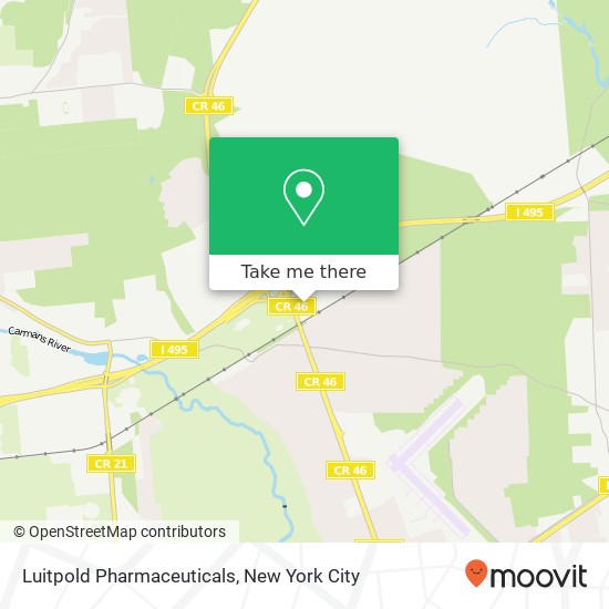 Luitpold Pharmaceuticals map