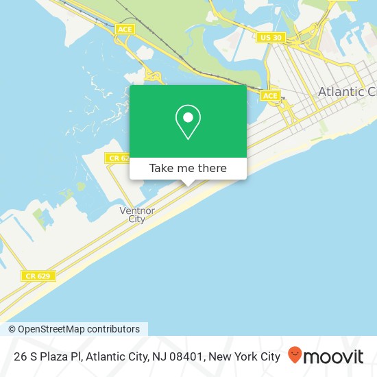 26 S Plaza Pl, Atlantic City, NJ 08401 map