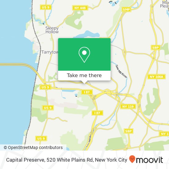 Mapa de Capital Preserve, 520 White Plains Rd