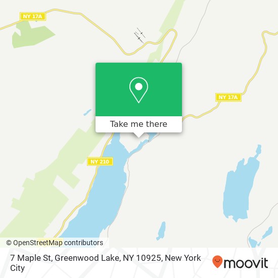 7 Maple St, Greenwood Lake, NY 10925 map