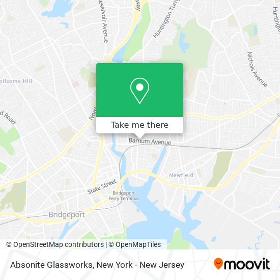 Mapa de Absonite Glassworks