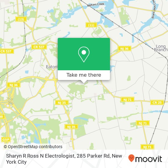 Sharyn R Ross N Electrologist, 285 Parker Rd map