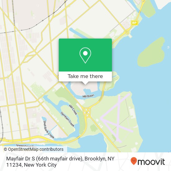 Mayfair Dr S (66th mayfair drive), Brooklyn, NY 11234 map