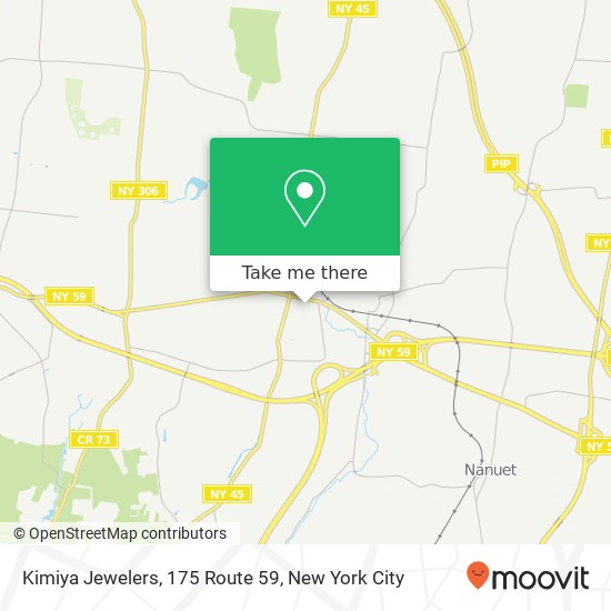 Kimiya Jewelers, 175 Route 59 map