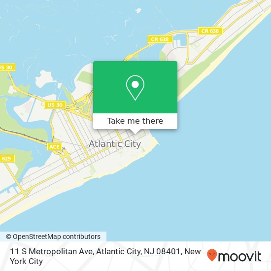 11 S Metropolitan Ave, Atlantic City, NJ 08401 map