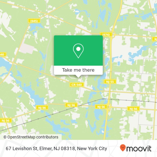 67 Levishon St, Elmer, NJ 08318 map