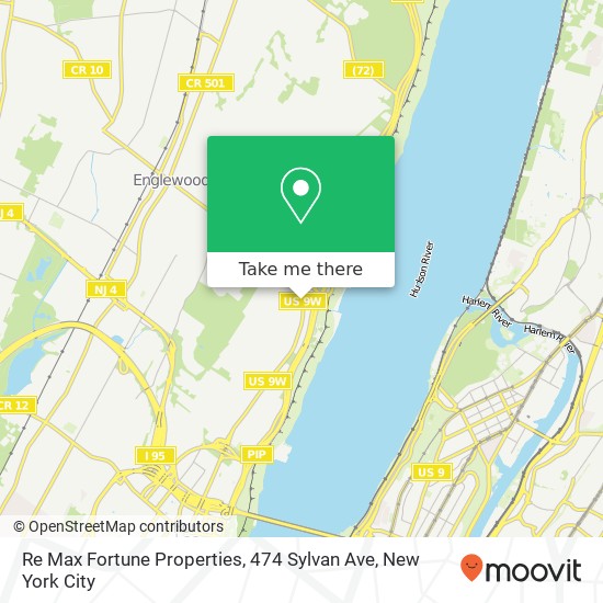 Mapa de Re Max Fortune Properties, 474 Sylvan Ave