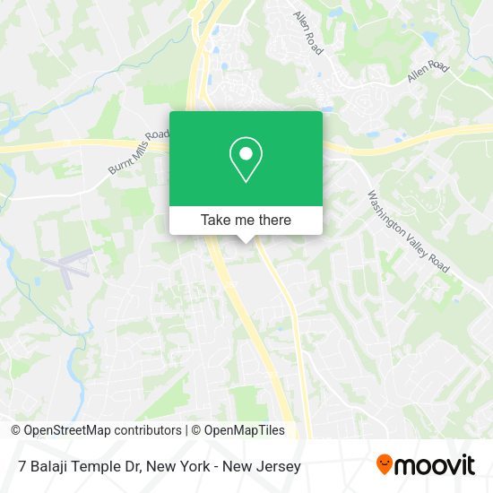 7 Balaji Temple Dr, Bridgewater, NJ 08807 map