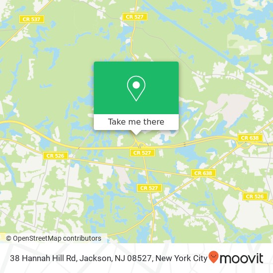 38 Hannah Hill Rd, Jackson, NJ 08527 map