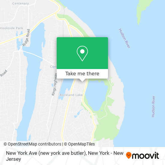 New York Ave (new york ave butler) map