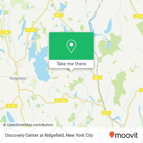 Mapa de Discovery Center at Ridgefield