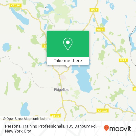 Personal Training Professionals, 105 Danbury Rd map