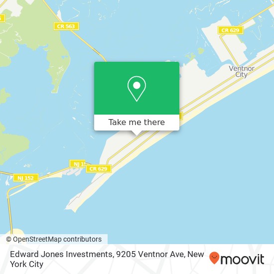 Edward Jones Investments, 9205 Ventnor Ave map