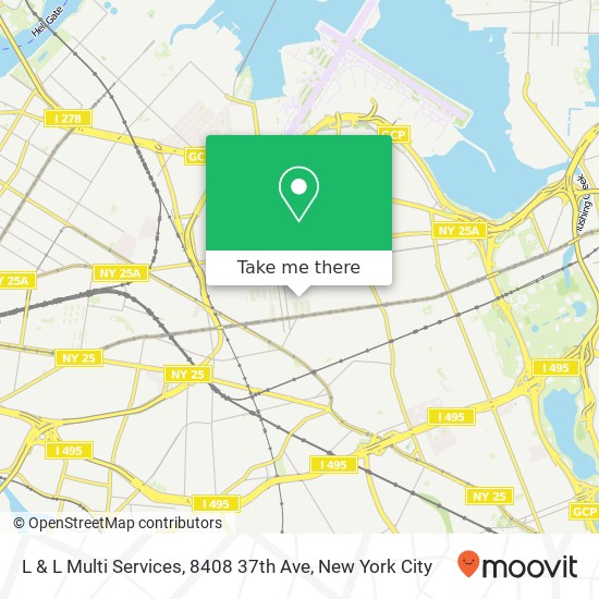 L & L Multi Services, 8408 37th Ave map