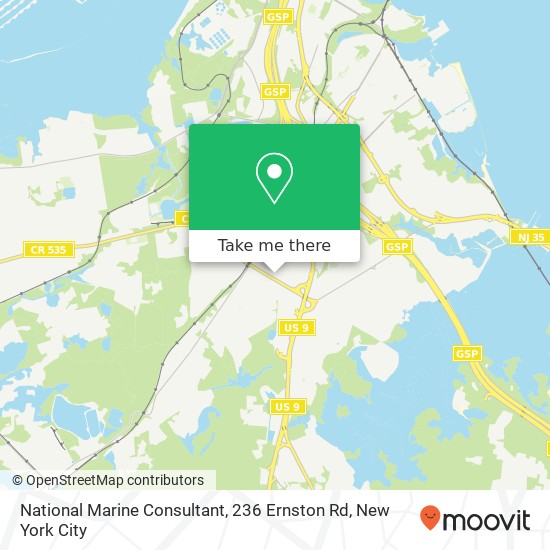 Mapa de National Marine Consultant, 236 Ernston Rd