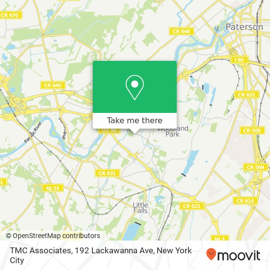 TMC Associates, 192 Lackawanna Ave map