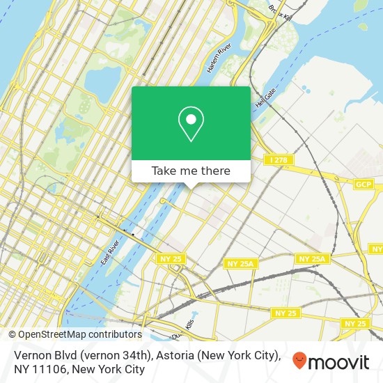 Vernon Blvd (vernon 34th), Astoria (New York City), NY 11106 map