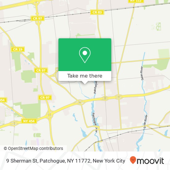 9 Sherman St, Patchogue, NY 11772 map