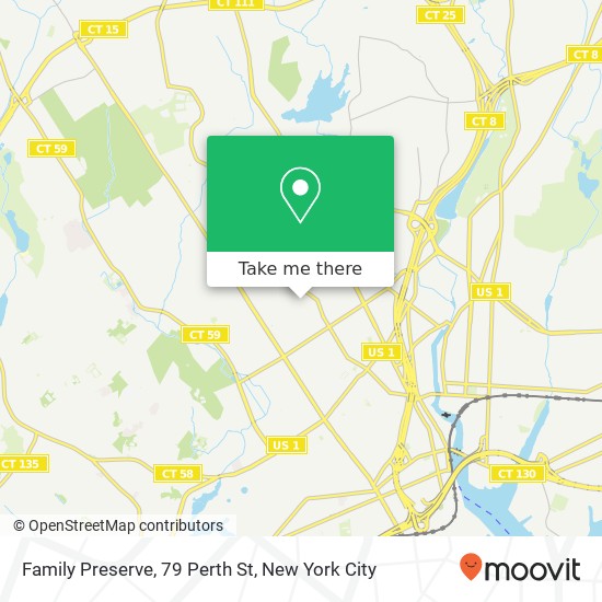 Family Preserve, 79 Perth St map