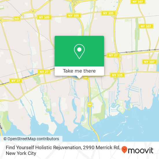 Find Yourself Holistic Rejuvenation, 2990 Merrick Rd map