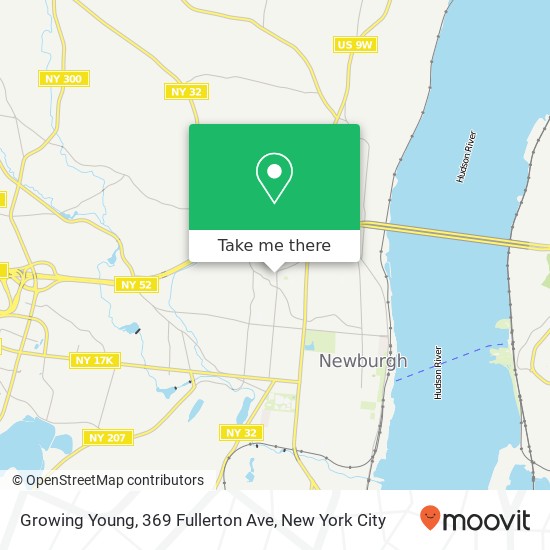 Mapa de Growing Young, 369 Fullerton Ave