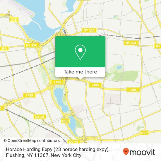 Mapa de Horace Harding Expy (23 horace harding expy), Flushing, NY 11367