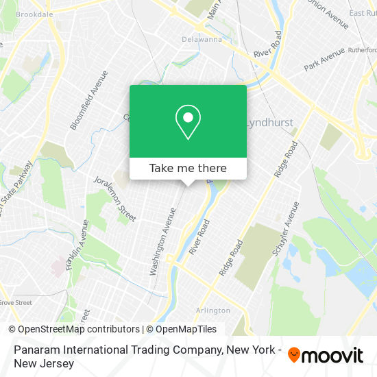 Mapa de Panaram International Trading Company