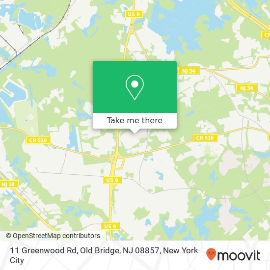 11 Greenwood Rd, Old Bridge, NJ 08857 map